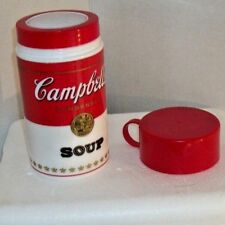 Campbell's Condensed Soup 11.5 OZ Insulated Bottle With Lid and Screw On Cup picture