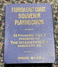 c1910 Florida East Coast Souvenir Playing Cards picture