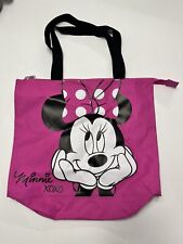 minnie mouse beach bag tote bag purse disney authentic mickey mouse picture