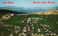 Postcard NV Boulder City Nevada Lake Mead Unposted Chrome Vintage PC f9208 picture
