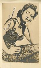 Postcard RPPC 1930s Dorothy Lamour movie star non postcard back 23-9937 picture
