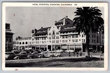 Hotel Stockton CA California Postcard - C7 picture