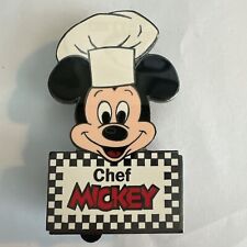 Rare LE 100 Disney Auctions - Cooking With Mickey (Chef Mickey) Logo Main Pin A4 picture
