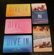 Mandalay Bay Resort Hotel & Casino Las Vegas, Nevada (SET OF 5) Room Key Cards picture