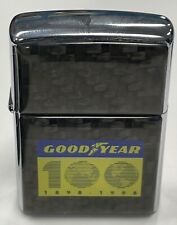 ZIPPO 1999 GOOD YEAR 100 YEARS CARBON FIBER LIM ED  LIGHTER UNFIRED IN BOX  23S picture