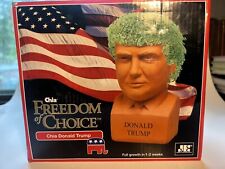 DONALD TRUMP CHIA PET  Decorative Pot Easy to Do Fun to Grow Chia Seeds  picture