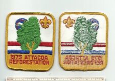 DX SCOUT BSA 1975 ATTACOA REFORESTATION NORTH CAROLINA SERVICE PATCH NC BADGE picture