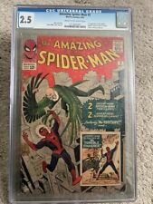 THE AMAZING SPIDER-MAN #2 CGC 2.5 - 1st appearance Vulture 1963 picture