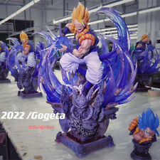 YunQi Studios Dragon Ball Gogeta Resin Model Painted Statue In Stock H44cm Led picture
