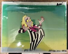 Beetlejuice 1989 TV Series Animation Production Hand Painted Cel & Pntd Backgrnd picture