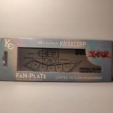 Yugioh Duel Disk Schematic Fan Plate Official Konami Limited Edition Collectible picture