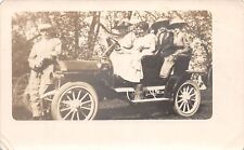 J63/ Interesting RPPC Postcard c1910 Early Automobile Auto Woman 277 picture