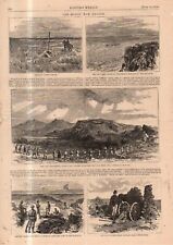1873 Harper's Weekly June 14 - Original print Modoc Indians murder Candy, Thomas picture