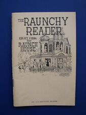 1965 THE RAUNCHY READER S.R.I. Publication Adult Cartoons Sex Jokes Comic #LL-4 picture