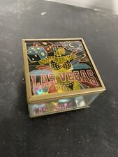 Las Vegas Glass Trinkets Box Vintage Showgirl picture