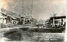 Shasta CA 1865 Main St Looking North California RPPC Postcard Vintage picture