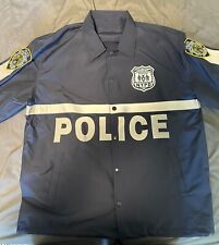 New York City Police Department NYPD Prop Film Raid Jacket Large Collectible picture