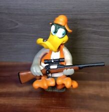 Deer Hunting Duck Figure Resin Comical Signed E. Buck picture