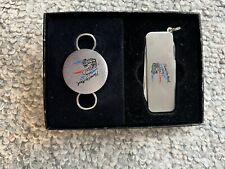 Vintage Zippo Mack Trucks Knife and Keychain Set Powered by Mack RARE picture