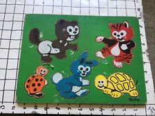 Vintage frame tray puzzle -- SIFO -- ANIMALS picture
