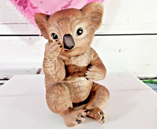 Vintage 1979 Hand Painted Ceramic Baby Koala RSL-By Roger Brown Mexico picture