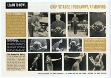 1961 Brunswick Corp. ~ LEARN TO BOWL ~ 4-Pg Brochure picture