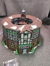 Dept 56 THE OLD GLOBE THEATRE Dickens Village Christmas EUC picture
