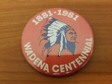 Vintage Wadena Centennial 1881-1981 Minnesota Button Pin picture