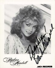 Barbara Mandrell Autographed Signed Photo Country Music 4x5 picture