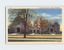 Postcard Saint Hyacinth's Church at Antigo Wisconsin USA North America picture