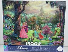 Disney Sleeping Beauty 1500 Piece Thomas Kinkade Puzzle Ceaco NEW SEALED Walt picture