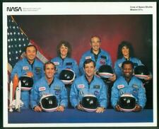 NASA, 8x10 photo, Crew of Space Shuttle Mission 51-L, Challenger, #HqL-172 picture