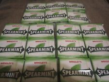 Wrigleys Spearmint Sugar Free Chewing Gum, 36 Sealed individual Packs, BB/2021 picture