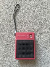 Realistic Pink Vintage 1970's AM/FM Transistor Radio Radio Shack 12-720 Works picture