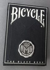 Bicycle The Black Book Manifesto Silver with Founders Metal Seal | Playing Cards picture