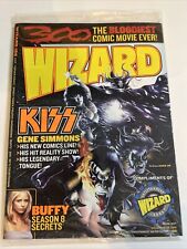 Wizard Magazine Sealed 186 KISS BAND COMIC GENE SIMMONS picture