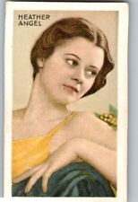 Famous~Heather Angel~British Actress~Voice Of Mrs Darling In Peter Pan~Vtg Adv picture