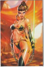 24 Patreon Exclusive Jamie Tyndall Leia Chained Virgin Cover W/Metal COA Nice picture