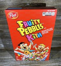 Kith for Treats Fruity Pebbles Cereal Box Sealed Brand New In Hand Ready To Ship picture