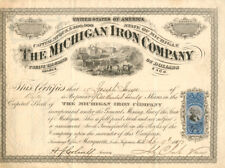 Michigan Iron Co. - Stock Certificate - General Stocks picture