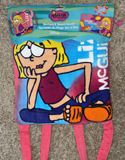 NEW w/Tag Lizzie McGuire Beach Towel Disney Store (Converts To A Backpack) RARE picture