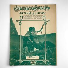 1906 - Spring song Arthur Lamb - Sheet Music picture
