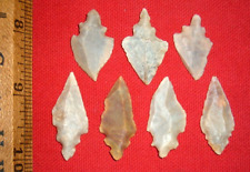 (7) Select Sahara Mesolithic Stemmed Points (1.25