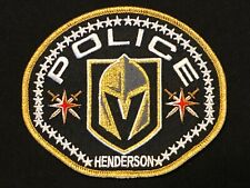 Las Vegas Golden Knights Police Patch - Henderson - HPD - SWAT NHL Hockey picture