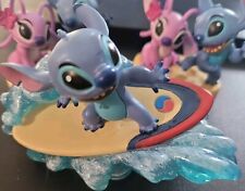 Disney Lilo & Stitch PVC figures: 2x Stitch with Angel & Stitch Surfing picture