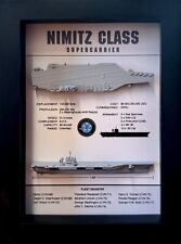 Nimitz Class Carrier Display Shadow Box, CVN-68, 6
