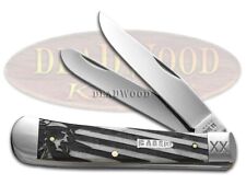 Case xx Knives Lady Liberty Natural Bone Trapper 1/500 Stainless Pocket Knife picture
