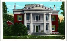 Natchez, MS - Melrose Mansion Linen Postcard Unposted Plantation Home picture