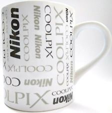 Nikon Ceramic Mug Coolpix Camera Theme 17 Fl Oz Original Box Limited Production  picture