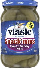 Snack'mms Sweet'n Crunchy Mini Pickles, 16 FL OZ picture